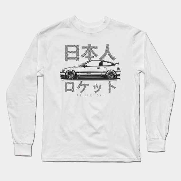 CRX Long Sleeve T-Shirt by Markaryan